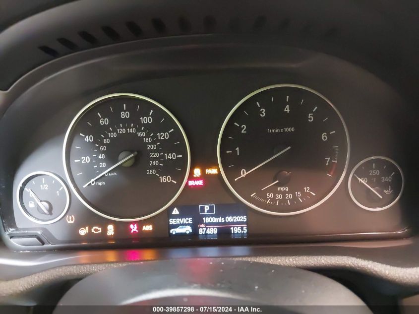 2013 BMW X3 xDrive28I VIN: 5UXWX9C54D0A16176 Lot: 39857298