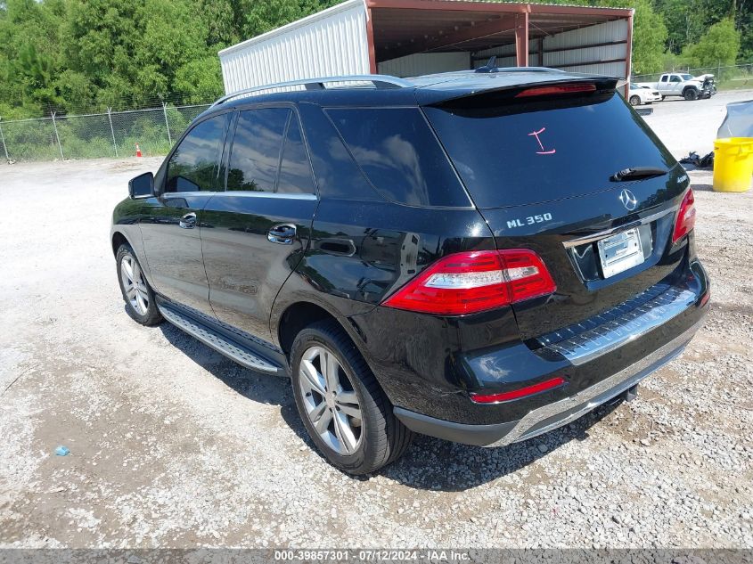 2013 Mercedes-Benz Ml 350 4Matic VIN: 4JGDA5HB4DA210257 Lot: 39857301