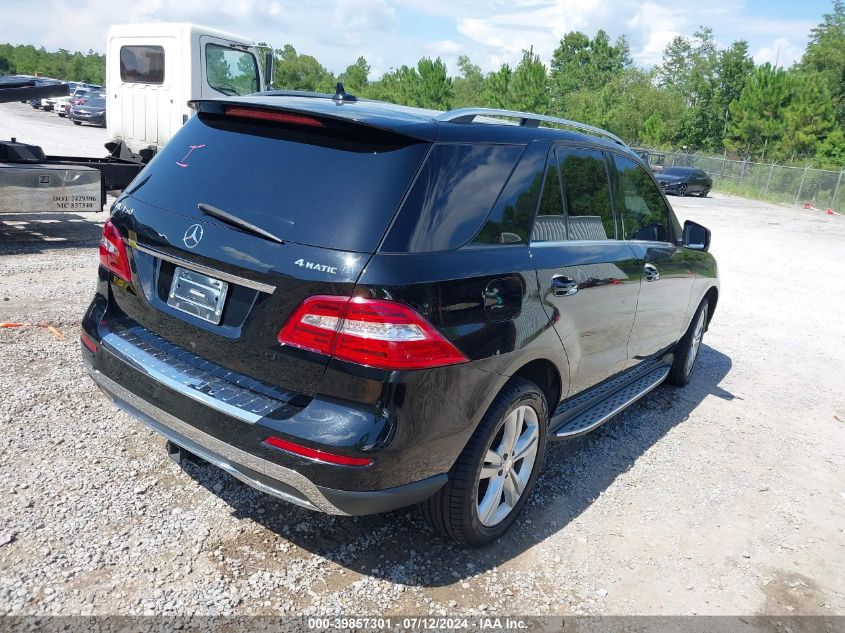 2013 Mercedes-Benz Ml 350 4Matic VIN: 4JGDA5HB4DA210257 Lot: 39857301