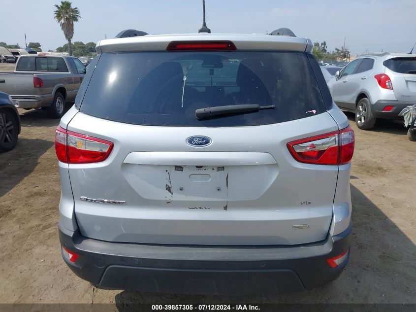 2020 Ford Ecosport Se VIN: MAJ3S2GE3LC348047 Lot: 39857305