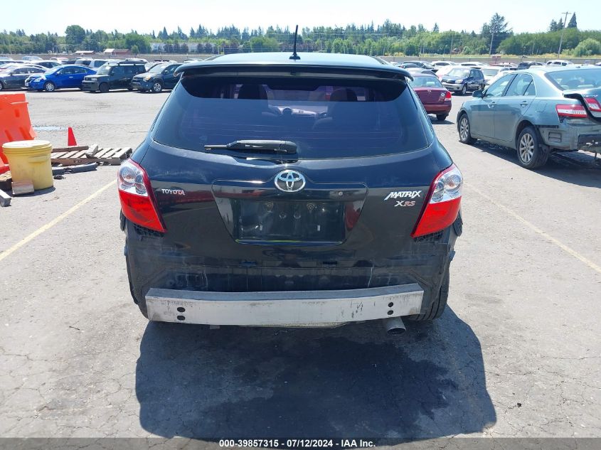 2009 Toyota Matrix Xrs VIN: 2T1GE40E19C001311 Lot: 39857315