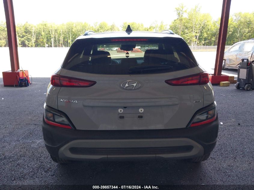 2023 Hyundai Kona Sel VIN: KM8K6CAB1PU986663 Lot: 39857344