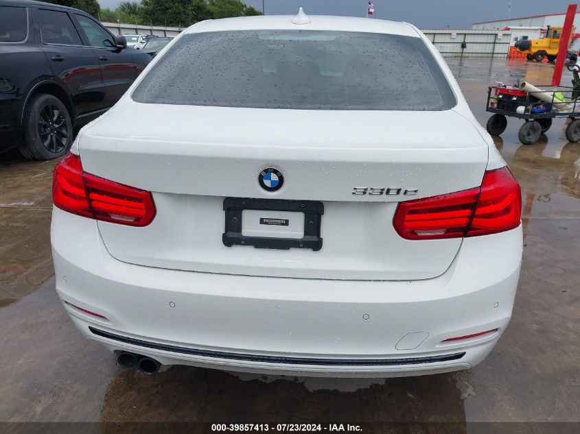 2017 BMW 330E Iperformance VIN: WBA8E1C36HA156658 Lot: 39857413