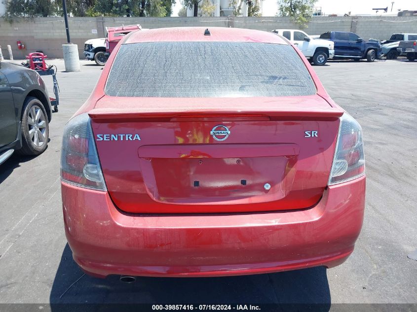 2011 Nissan Sentra 2.0Sr VIN: 3N1AB6AP4BL709438 Lot: 39857416