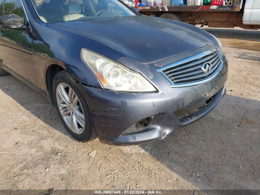 2011 Infiniti G25 Journey VIN: JN1DV6AP7BM831205 Lot: 39857449