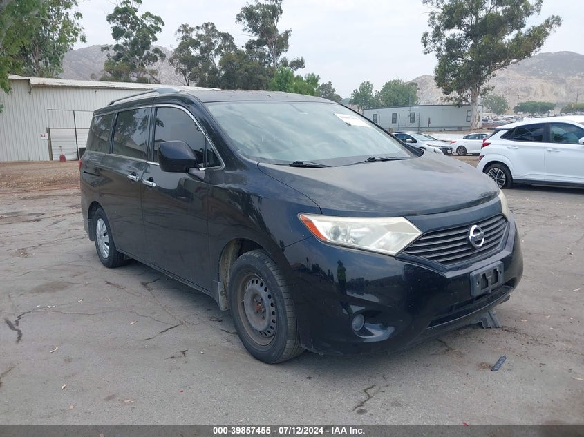 2014 Nissan Quest S VIN: JN8AE2KP7E9103158 Lot: 39857455