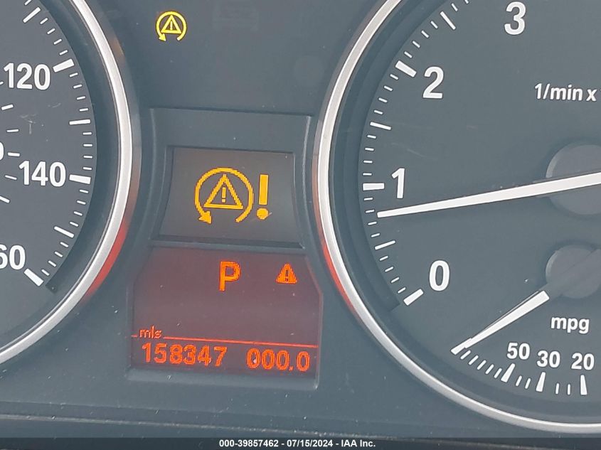 2009 BMW 328I VIN: WBAPH775X9NL83833 Lot: 39857462