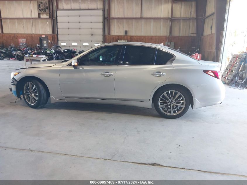 2019 Infiniti Q50 Luxe/Sport/Signature Edition VIN: JN1EV7AR2KM552532 Lot: 39857469