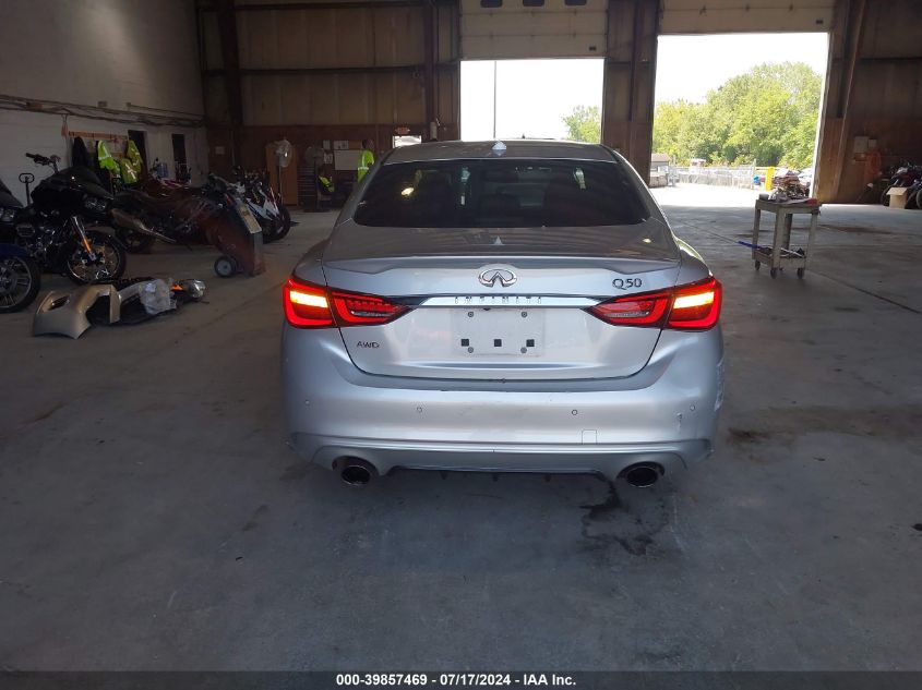 2019 Infiniti Q50 Luxe/Sport/Signature Edition VIN: JN1EV7AR2KM552532 Lot: 39857469