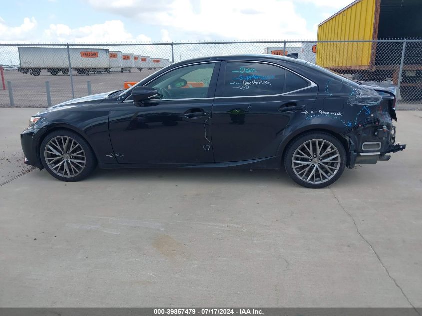 2014 Lexus Is 250 VIN: JTHBF1D20E5011713 Lot: 39857479