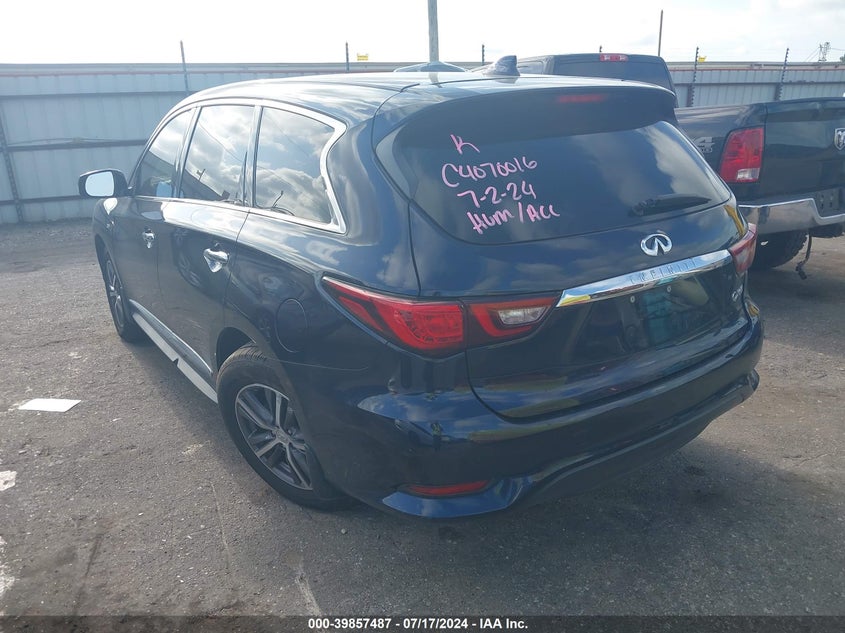 VIN 5N1DL0MN1KC532126 2019 INFINITI QX60 PURE