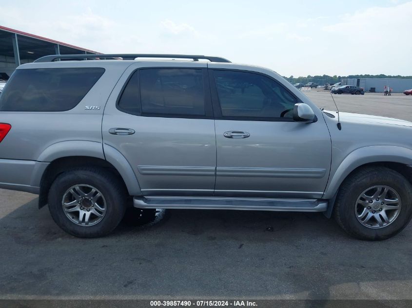 2004 Toyota Sequoia Sr5 V8 VIN: 5TDZT34AX4S211017 Lot: 39857490