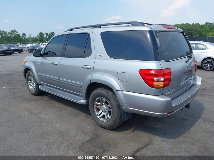 2004 Toyota Sequoia Sr5 V8 VIN: 5TDZT34AX4S211017 Lot: 39857490