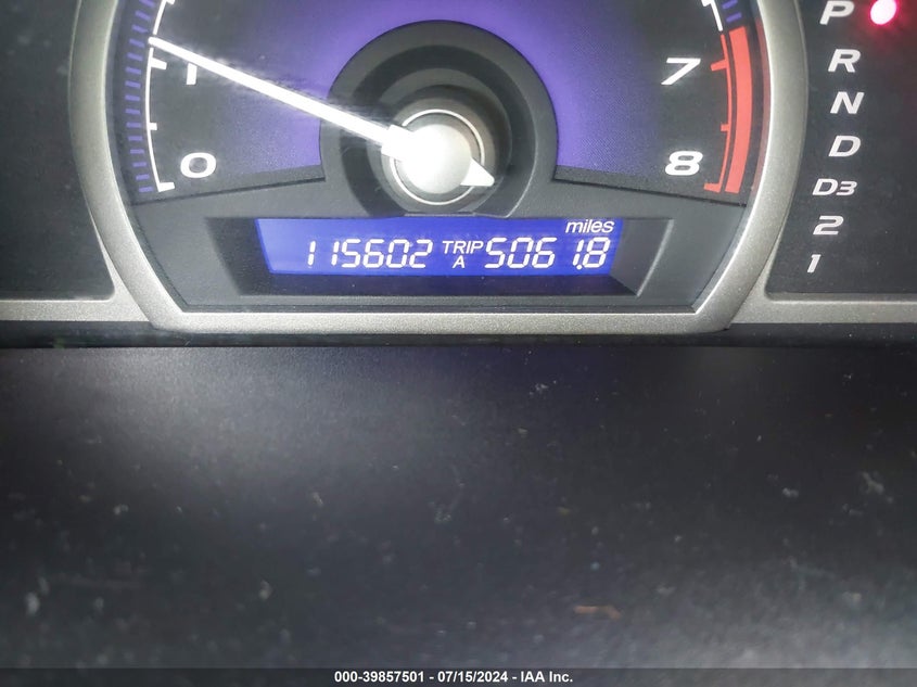 2007 Honda Civic Ex VIN: 1HGFA16837L005780 Lot: 39857501