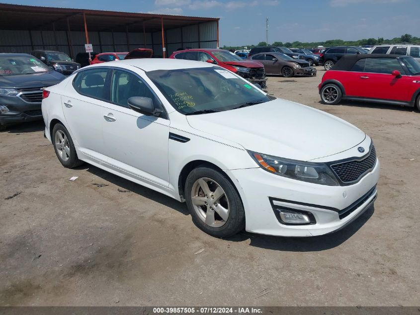 KNAGM4A76F5542010 2015 KIA OPTIMA - Image 1