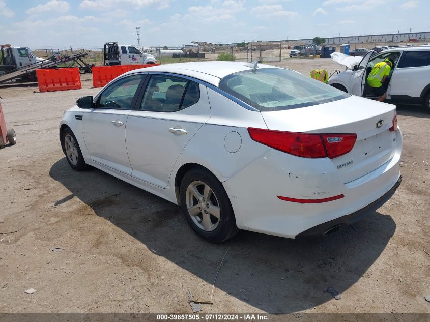 2015 KIA OPTIMA LX - KNAGM4A76F5542010