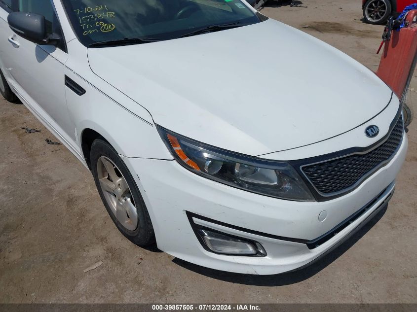 2015 KIA OPTIMA LX - KNAGM4A76F5542010