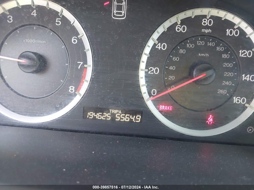 2009 Honda Accord 2.4 Lx-S VIN: 1HGCS11309A002636 Lot: 39857516