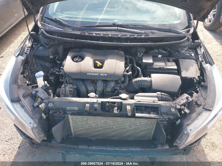 2017 Kia Forte Lx VIN: 3KPFK4A70HE057700 Lot: 39857524