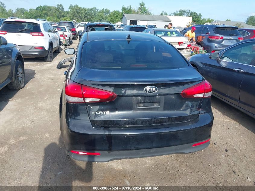 2017 Kia Forte Lx VIN: 3KPFK4A70HE057700 Lot: 39857524