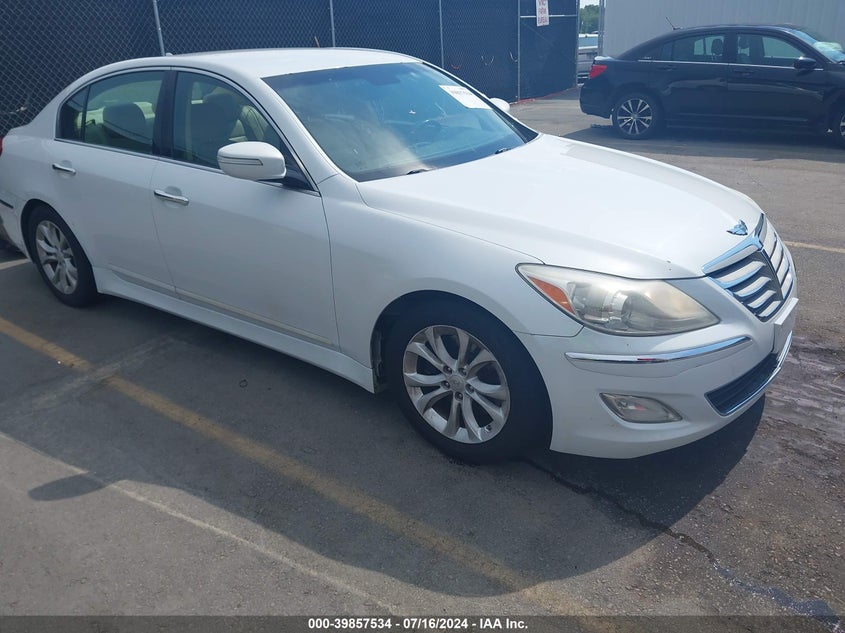 2012 Hyundai Genesis 3.8 VIN: KMHGC4DD8CU179018 Lot: 39857534