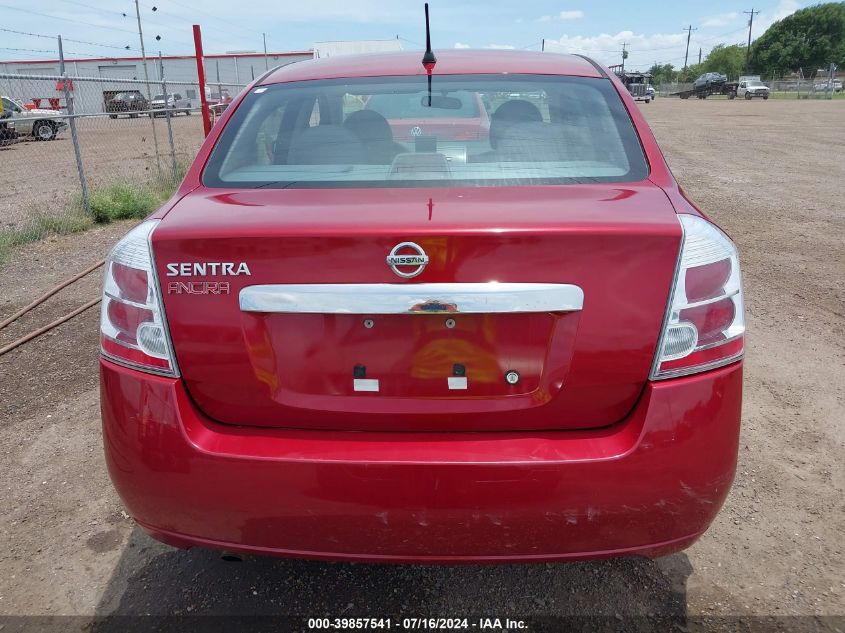 2010 Nissan Sentra 2.0/2.0S/Sr/2.0Sl VIN: 3N1AB6AP6AL693130 Lot: 39857541