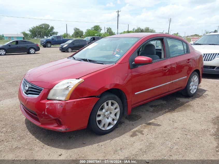 2010 Nissan Sentra 2.0/2.0S/Sr/2.0Sl VIN: 3N1AB6AP6AL693130 Lot: 39857541