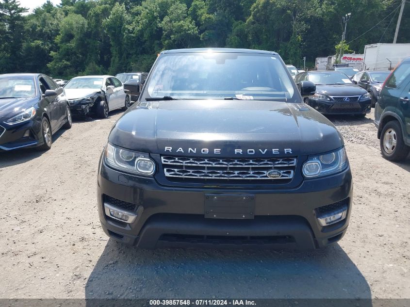 2016 Land Rover Range Rover Sport 3.0L V6 Supercharged Hse VIN: SALWR2VFXGA576443 Lot: 39857548
