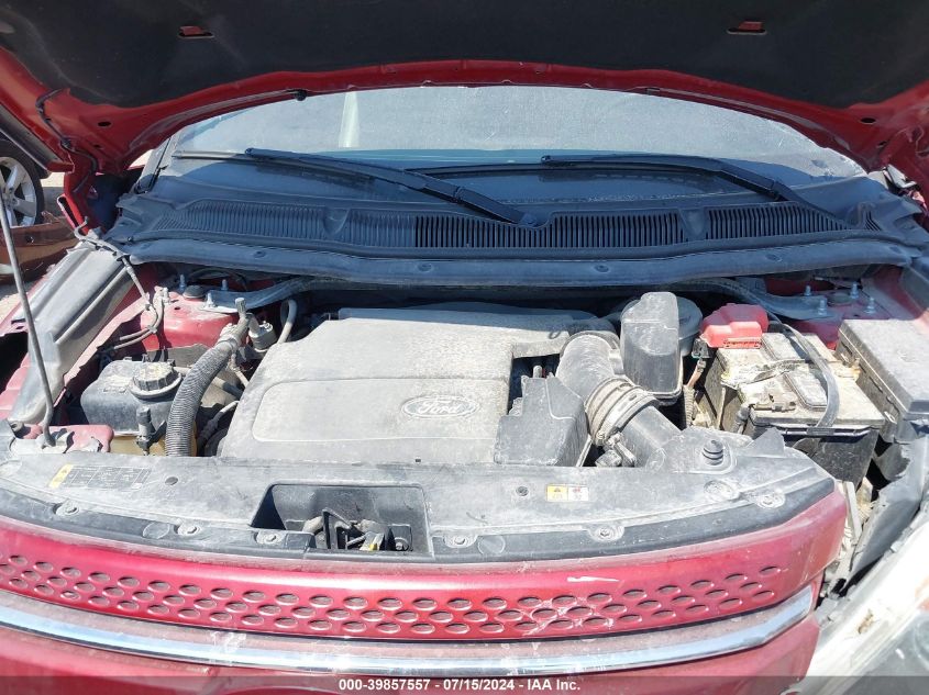 2013 Ford Explorer Limited VIN: 1FM5K8F87DGB20107 Lot: 39857557