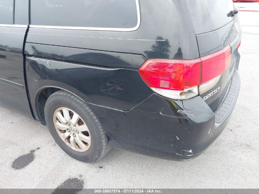 2010 Honda Odyssey Ex-L VIN: 5FNRL3H60AB100448 Lot: 39857574