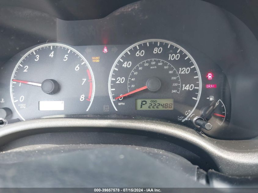 2011 Toyota Corolla Le VIN: JTDBU4EE4B9136560 Lot: 39857578