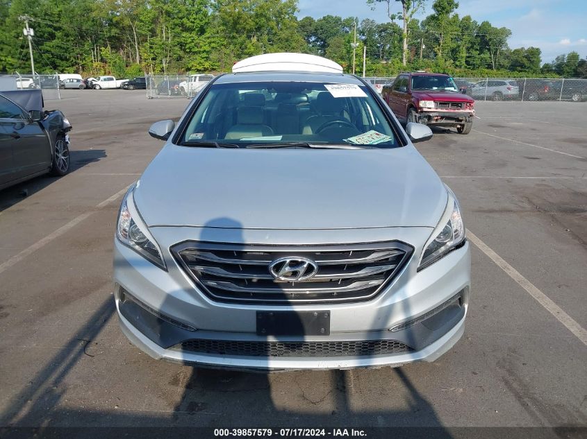 2017 Hyundai Sonata Sport VIN: 5NPE34AF6HH535274 Lot: 39857579