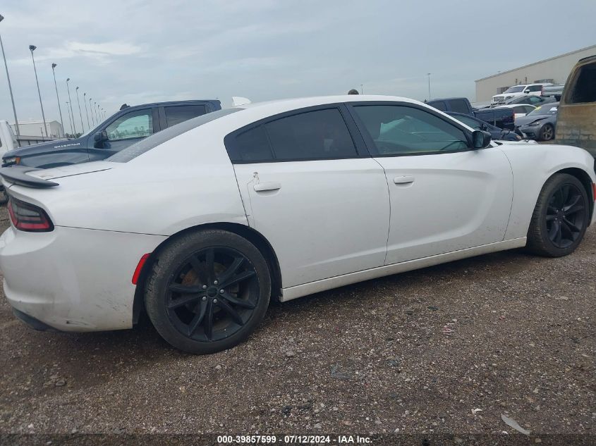 2016 Dodge Charger Sxt VIN: 2C3CDXHG2GH165196 Lot: 39857599