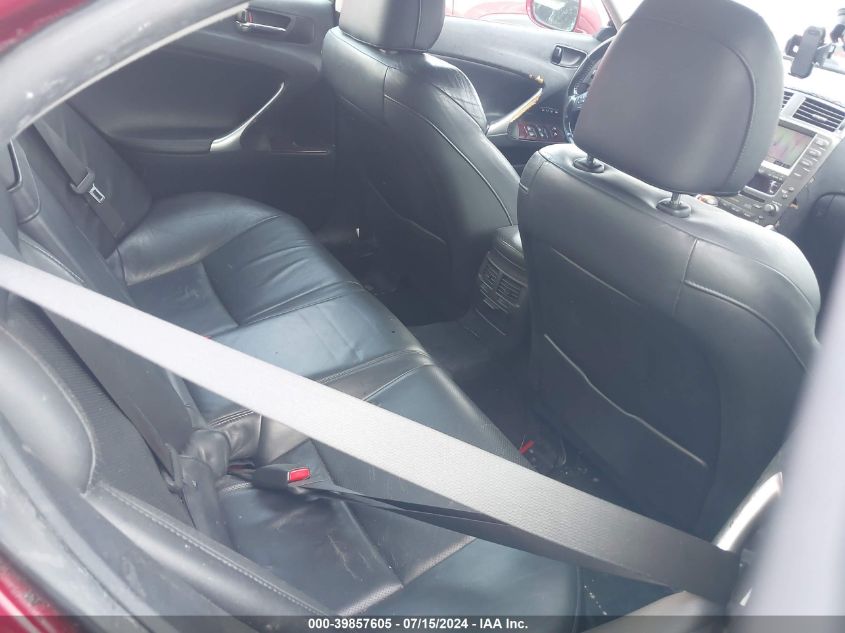 2006 Lexus Is 350 VIN: JTHBE262365001247 Lot: 39857605