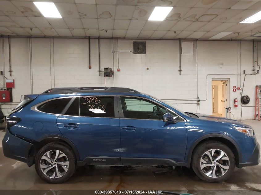 2022 Subaru Outback Limited VIN: 4S4BTANC9N3203060 Lot: 39857613