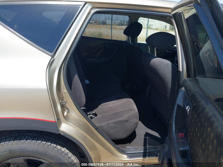 2007 Nissan Murano Sl VIN: JN8AZ08T97W503045 Lot: 39857638