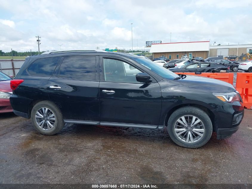 2019 Nissan Pathfinder Sv VIN: 5N1DR2MN3KC616250 Lot: 39857668