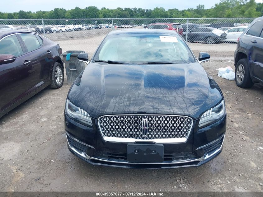 2018 Lincoln Mkz Select VIN: 3LN6L5C92JR623237 Lot: 39857677