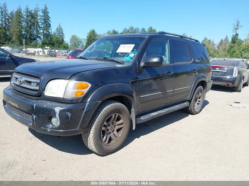 2004 Toyota Sequoia Limited V8 VIN: 5TDBT48A44S226114 Lot: 39857684