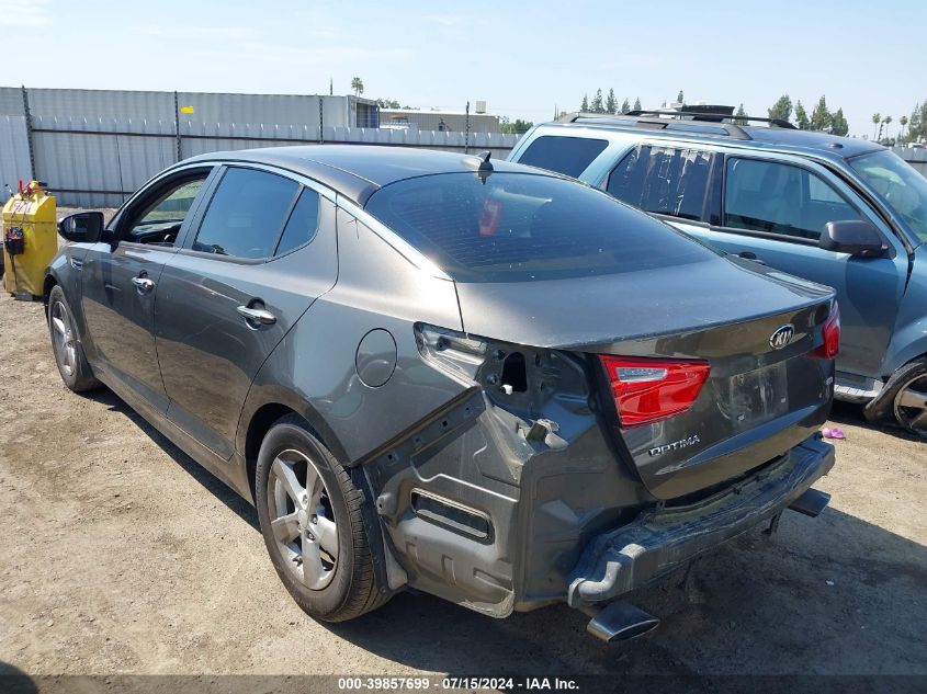 2015 KIA OPTIMA LX - 5XXGM4A75FG406322