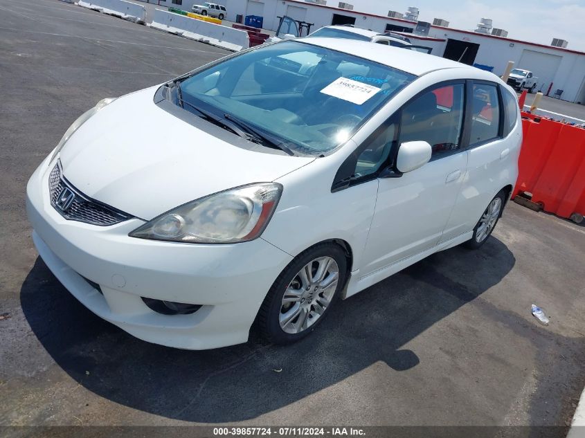 2010 Honda Fit Sport VIN: JHMGE8H43AS014971 Lot: 39857724