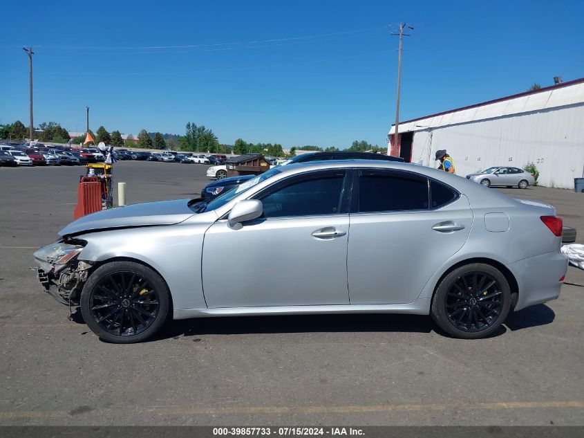 2007 Lexus Is 250 VIN: JTHBK262872037320 Lot: 39857733