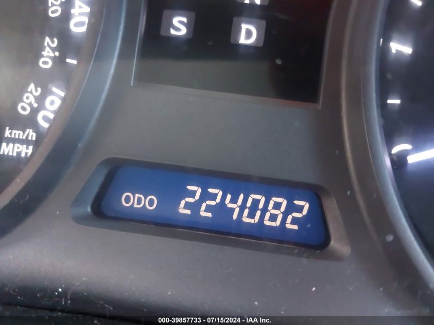 2007 Lexus Is 250 VIN: JTHBK262872037320 Lot: 39857733