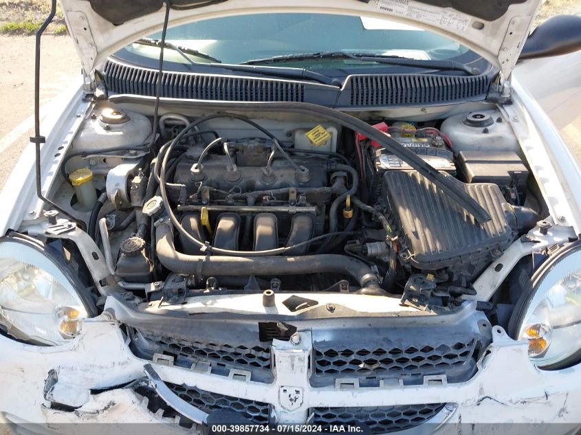 2005 Dodge Neon Sxt VIN: 1B3ES56C45D158647 Lot: 39857734