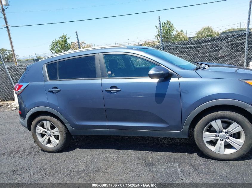 2012 Kia Sportage Lx VIN: KNDPB3A28C7229919 Lot: 39857736