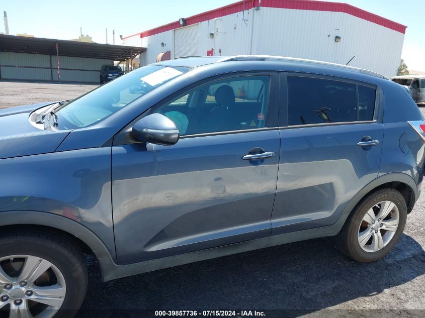 2012 Kia Sportage Lx VIN: KNDPB3A28C7229919 Lot: 39857736