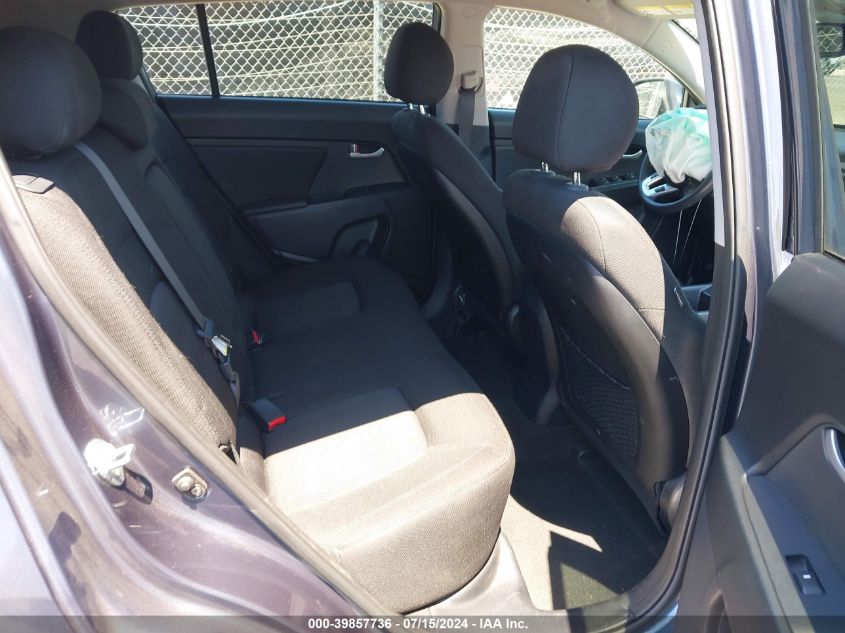 2012 Kia Sportage Lx VIN: KNDPB3A28C7229919 Lot: 39857736