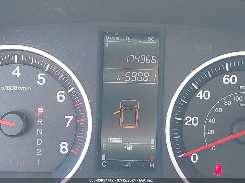 2007 Honda Cr-V Lx VIN: JHLRE48317C030019 Lot: 39857742