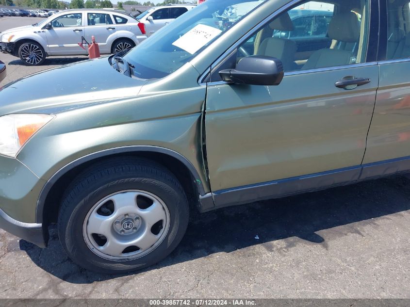 2007 Honda Cr-V Lx VIN: JHLRE48317C030019 Lot: 39857742