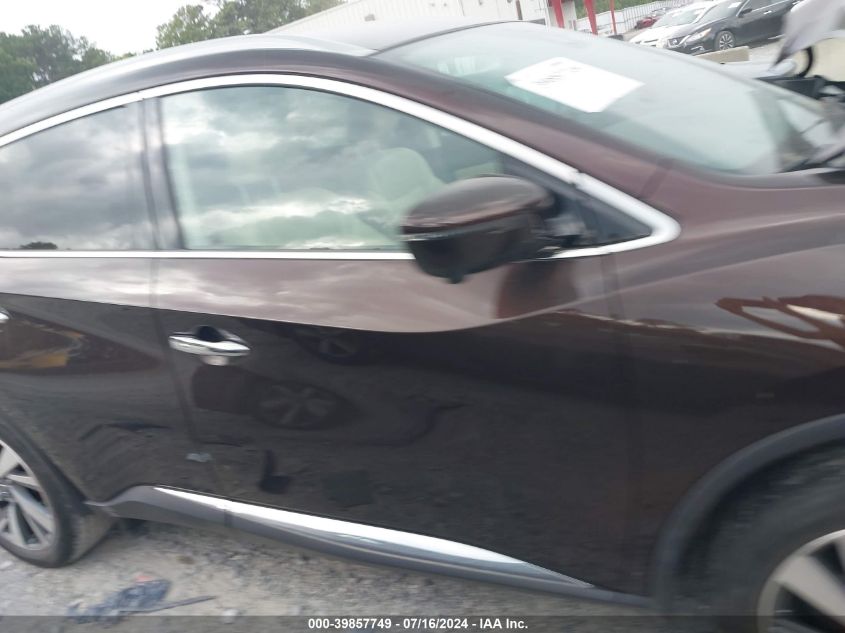 2021 Nissan Murano Sl VIN: 5N1AZ2CJ4MC101827 Lot: 39857749